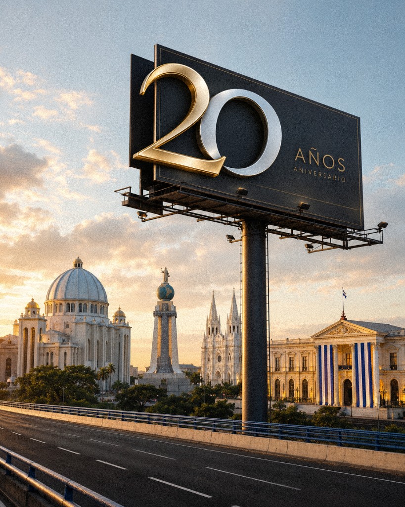 Billboard de Nietos Publicidad: 20 años de aniversario